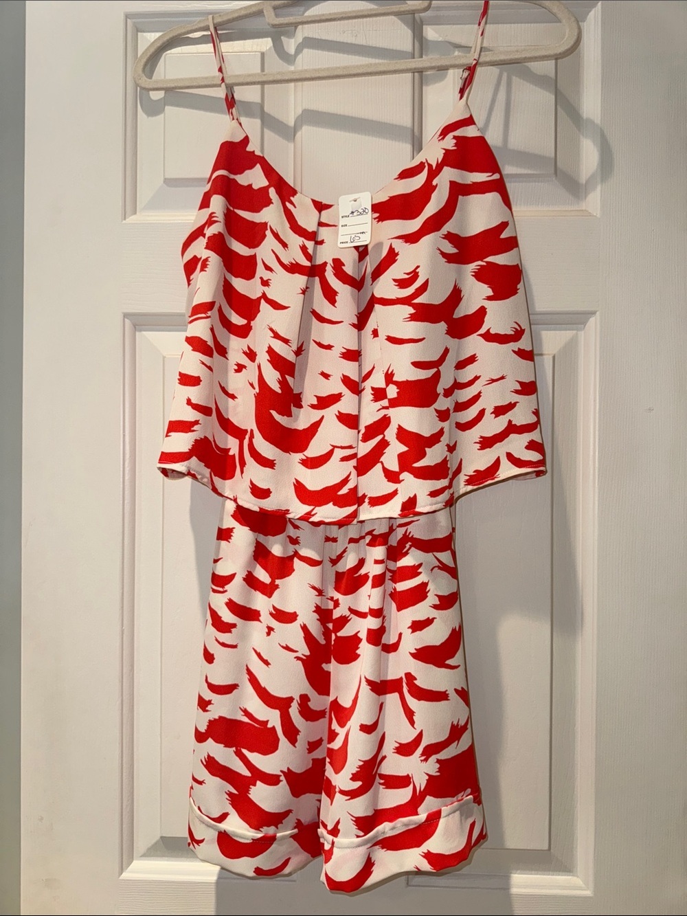 Orange Romper for game day